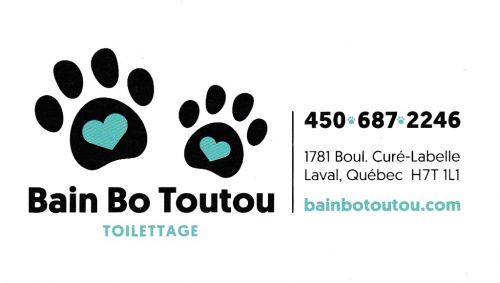 Bain Bo Toutou à Laval